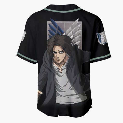 9Heritages 3D Anime Attack On Titan Eren Yeager Custom Fandom Baseball Tee