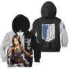 Attack On Titan Ymir Kids Hoodie Custom Anime Clothes Attack On Titan Ymir Kids Hoodie Custom Anime Clothes