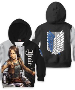 Attack On Titan Ymir Kids Hoodie Custom Anime Clothes