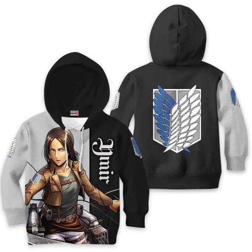 Attack On Titan Ymir Kids Hoodie Custom Anime Clothes