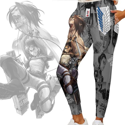 9Heritages 3D Anime Attack on Titan Eren Jaeger Custom Fandom Sweatpants