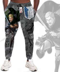 9Heritages 3D Anime Attack On Titan Erwin Smith Custom Fandom Sweatpants