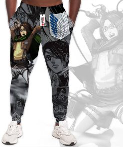 9Heritages 3D Anime Attack On Titan Zoe Hange Custom Fandom Sweatpants