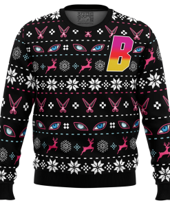 9Heritages 3D Anime Naruto Shippuden Uzumaki Clan Boruto Custom Ugly Christmas Sweater