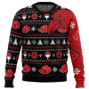 9Heritages 3D Anime Naruto Shippuden Akatsuki Itachi Symbolic Crows Custom Fandom Ugly Christmas Sweater