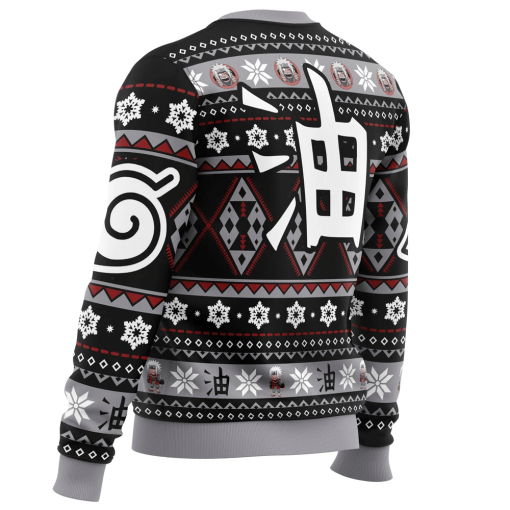 9Heritages 3D Anime Naruto Shippuden Jiraiya Custom Fandom Ugly Christmas Sweater