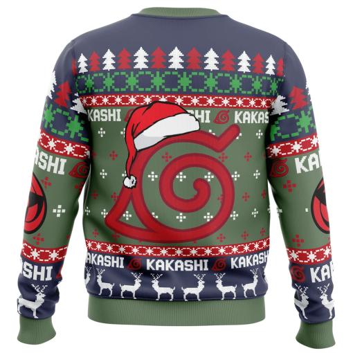 9Heritages 3D Anime Naruto Shippuden Kakashi Hatake Custom Fandom Ugly Christmas Sweater VA307052