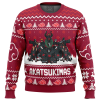 9Heritages 3D Anime Naruto Shippuden Akatsukimas Akatsuki Custom Ugly Christmas Sweater