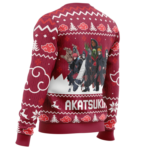 9Heritages 3D Anime Naruto Shippuden Akatsukimas Akatsuki Custom Ugly Christmas Sweater