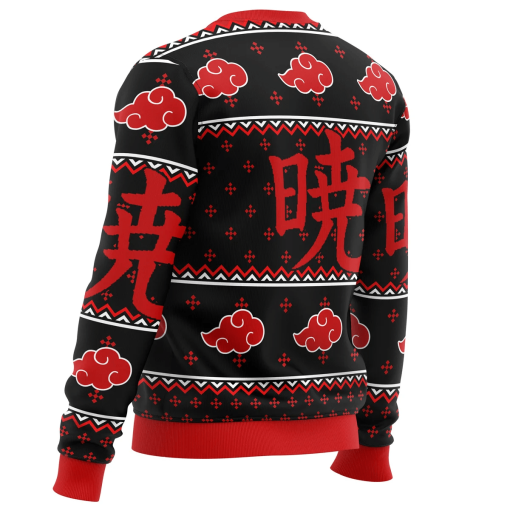 9Heritages 3D Anime Naruto Shippuden Akatsuki Naruto Custom Ugly Christmas Sweater VA307053