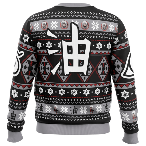 9Heritages 3D Anime Naruto Shippuden Jiraiya Custom Fandom Ugly Christmas Sweater