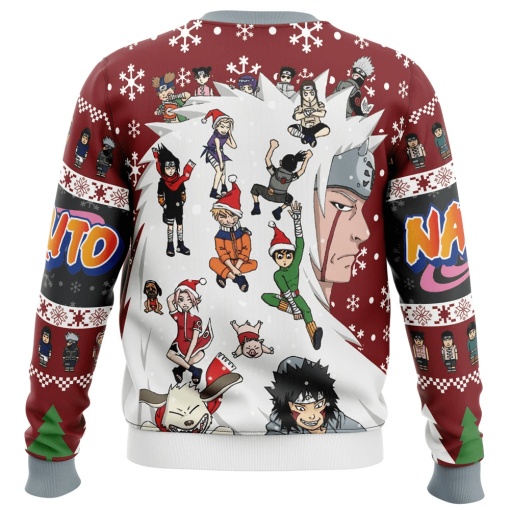 9Heritages 3D Anime Naruto Shippuden Christmas Naruto Characters Custom Ugly Christmas Sweater