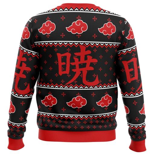 9Heritages 3D Anime Naruto Shippuden Akatsuki Naruto Custom Ugly Christmas Sweater VA307053