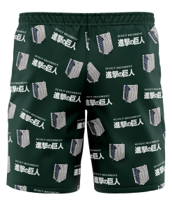 Scouting Regiment Attack on Titan Board Shorts Swim Trunks