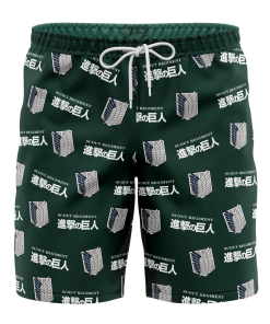 Scouting Regiment Attack on Titan Board Shorts Swim Trunks