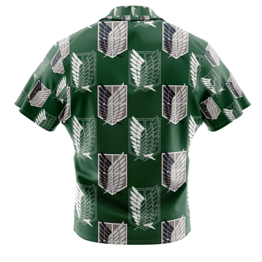 9Heritages 3D Anime Attack On Titan Survey Corps Custom Hawaiian Shirt