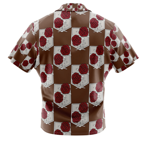 9Heritages 3D Anime Attack on Titan Garrison Custom Hawaiian Shirt