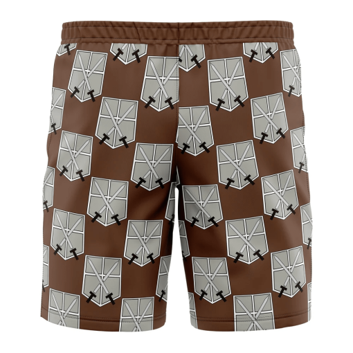 Training Corps Attack on Titan Board Shorts Swim Trunks