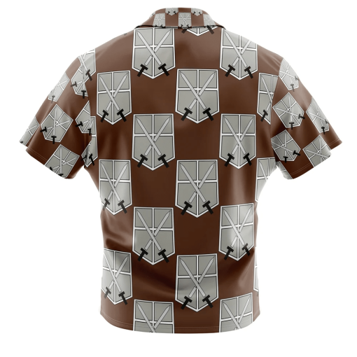 9Heritages 3D Anime Attack on Titan Training Corps Custom Hawaiian Shirt