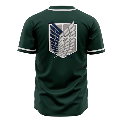 9Heritages 3D Anime Attack On Titan Scouting Regiment Custom Baseball Tee