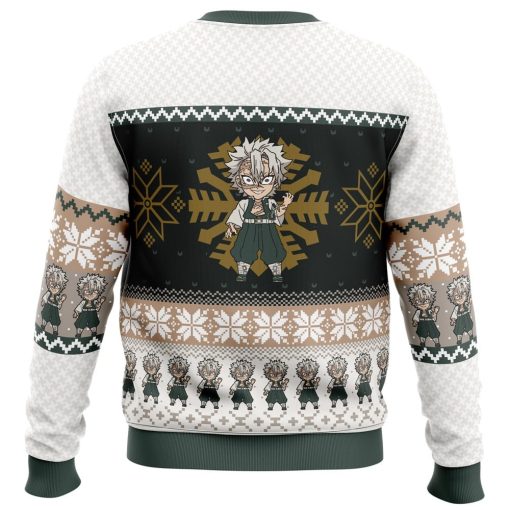 9Heritages 9Heritages 3D Anime Demon Slayer Sanemi Shinazugawa Custom Fandom Ugly Christmas Sweater