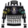 9Heritages 9Heritages 3D Anime Demon Slayer Obanai Iguro Custom Ugly Christmas Sweater