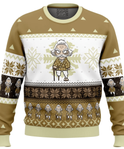 9Heritages 9Heritages 3D Anime Demon Slayer Jigoro Kuwajima Custom Fandom Ugly Christmas Sweater