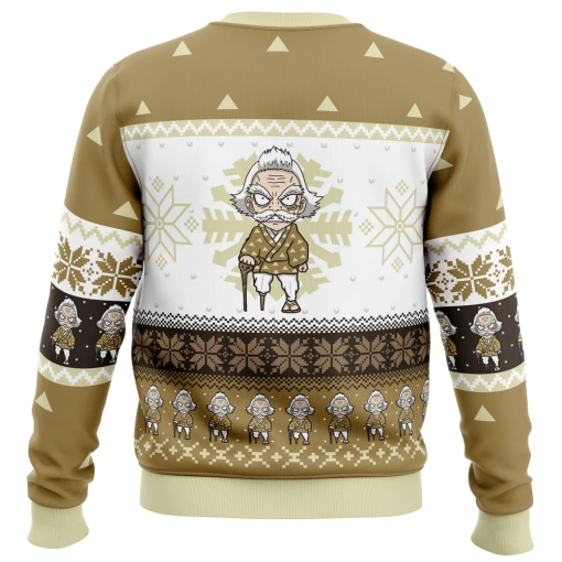 9Heritages 9Heritages 3D Anime Demon Slayer Jigoro Kuwajima Custom Fandom Ugly Christmas Sweater