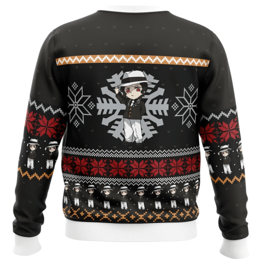 9Heritages 9Heritages 3D Anime Demon Slayer Muzan Kibutsuji Custom Ugly Christmas Sweater