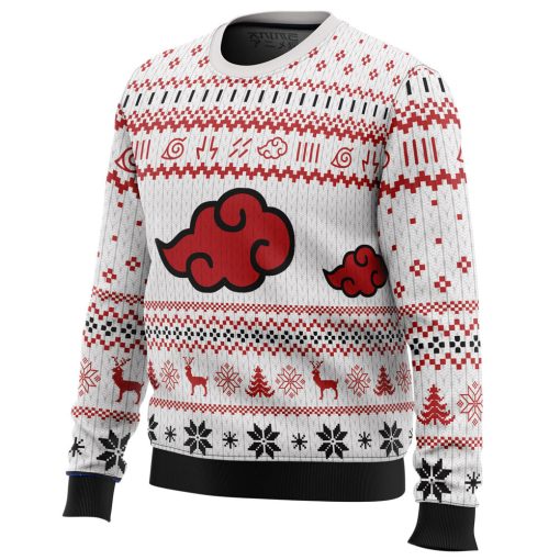 9Heritages 3D Anime Naruto Shippuden Akatsuki Custom Ugly Christmas Sweater