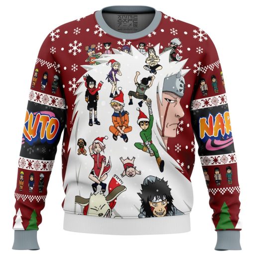 9Heritages 3D Anime Naruto Shippuden Naruto Characters Custom Fandom Ugly Christmas Sweater