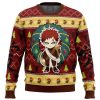 9Heritages 3D Anime Naruto Shippuden Gaara Chibi Custom Fandom Ugly Christmas Sweater