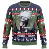 9Heritages 3D Anime Naruto Shippuden Kakashi Hatake Custom Fandom Christmas Sweater