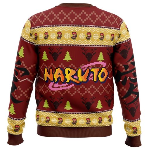 9Heritages 3D Anime Naruto Shippuden Gaara Chibi Custom Fandom Ugly Christmas Sweater