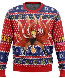 9Heritages 3D Anime Naruto Shippuden Naruto Baryon Custom Fandom Ugly Christmas Sweater