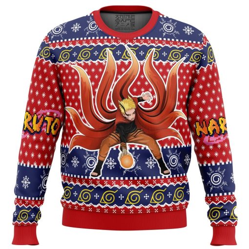 9Heritages 3D Anime Naruto Shippuden Naruto Baryon Custom Fandom Ugly Christmas Sweater