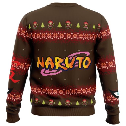 9Heritages 3D Anime Naruto Shippuden Gaara Custom Fandom Ugly Christmas Sweater