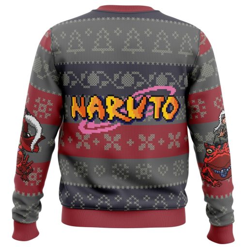 9Heritages 3D Anime Naruto Shippuden Jiraiya Custom Fandom Ugly Christmas Sweater