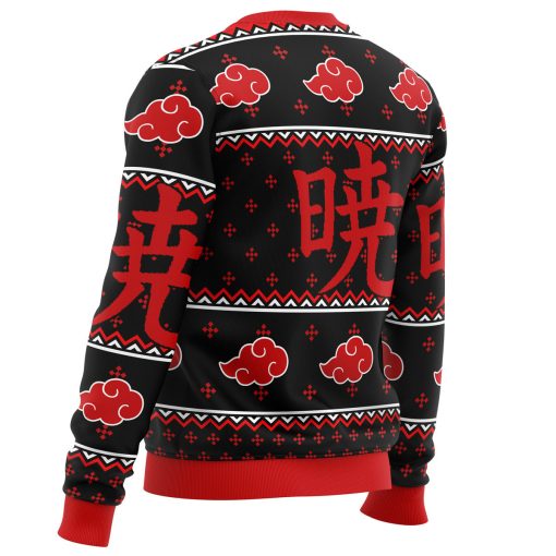 9Heritages 3D Anime Naruto Shippuden Akatsuki Custom Ugly Christmas Sweater