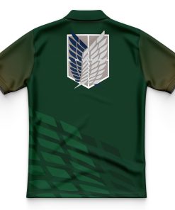 Survey Corps Attack on Titan Polo Shirt