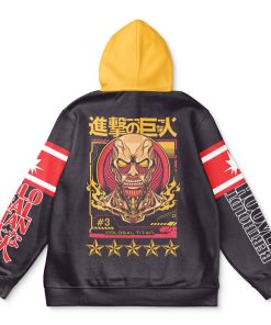 9Heritages 3D Anime Attack On Titan Colossal Titan Custom Fandom Hoodie