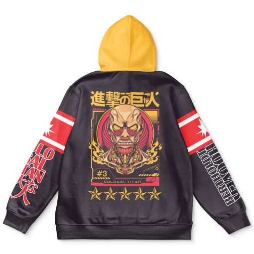 9Heritages 3D Anime Attack On Titan Colossal Titan Custom Fandom Hoodie