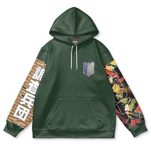 9Heritages 3D Anime Attack On Titan Eren Yeager Custom Fandom Hoodie