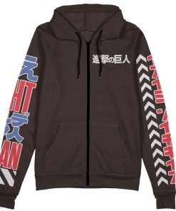 9Heritages 3D Anime Attack On Titan Eren Yeager Custom Fandom Hoodie