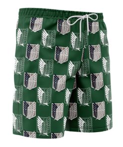 Survey Corps Attack on Titan Board Shorts Swim Trunks