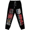 9Heritages 3D Anime Attack On Titan Levi Ackerman x Beast Titan Custom Fandom Sweatpants