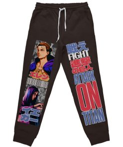 9Heritages 3D Anime Attack On Titan Eren Yeager Custom Fandom Sweatpants