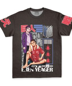 Eren Yeager V2 Attack on Titan Streetwear T-Shirt