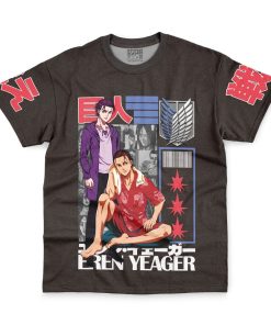 Eren Yeager V2 Attack on Titan Streetwear T-Shirt