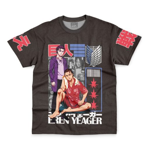 Eren Yeager V2 Attack on Titan Streetwear T-Shirt